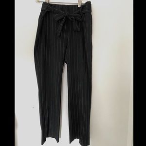 LOFT black & white slack pants